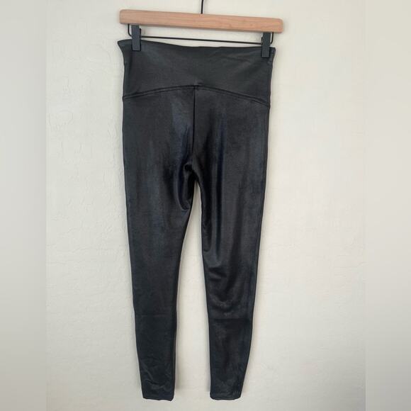 NWT Spanx faux leather high rise leggings large - Picture 6 of 11